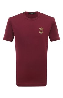 Хлопковая футболка Dolce & Gabbana
