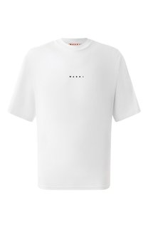 Хлопковая футболка Marni