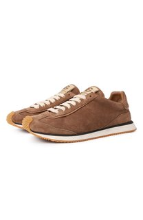 Замшевые кроссовки DG Runner Dolce & Gabbana