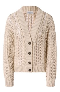 Хлопковый кардиган Brunello Cucinelli