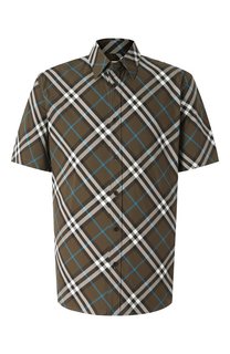 Хлопковая рубашка Burberry
