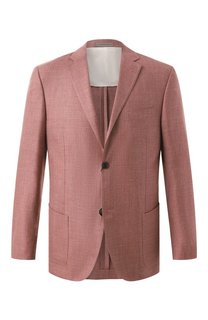 Пиджак из шерсти и шелка Corneliani