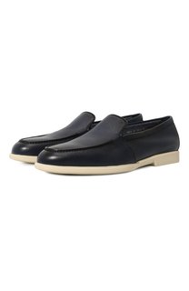 Кожаные лоферы Santoni