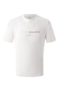 Хлопковая футболка Brunello Cucinelli