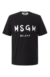 Хлопковая футболка MSGM