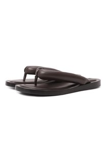 Кожаные шлепанцы Jil Sander