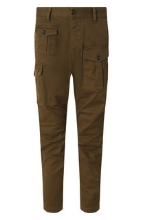 Хлопковые брюки-карго Dsquared2