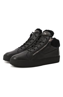 Кожаные кеды Kriss Giuseppe Zanotti Design
