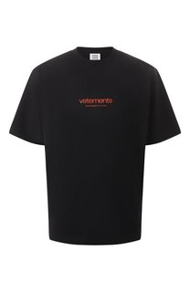 Хлопковая футболка VETEMENTS