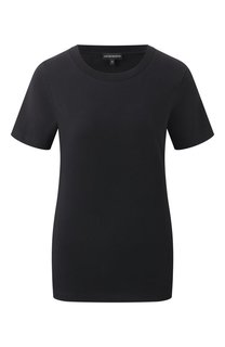 Хлопковая футболка Emporio Armani