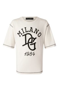 Хлопковая футболка Dolce & Gabbana