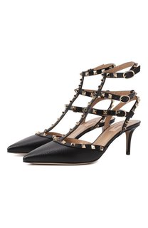 Кожаные туфли Rockstud Valentino