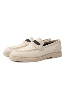 Текстильные пенни-лоферы Brunello Cucinelli