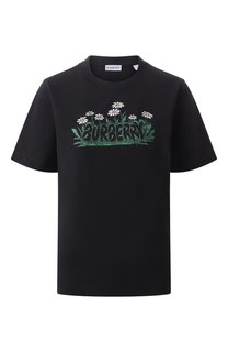 Хлопковая футболка Burberry