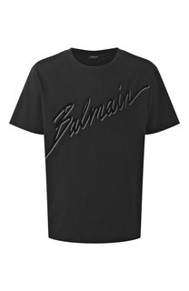 Хлопковая футболка Balmain