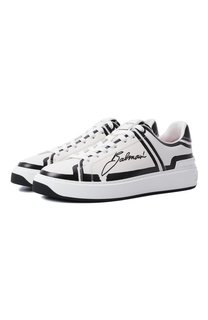 Кожаные кеды B-Court Balmain