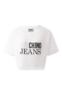 Хлопковая футболка M05CH1NO Jeans