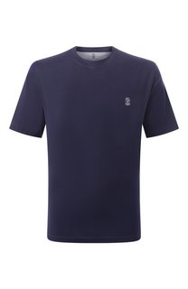 Хлопковая футболка Brunello Cucinelli