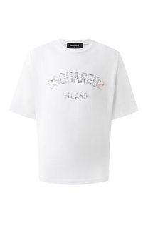 Хлопковая футболка Dsquared2