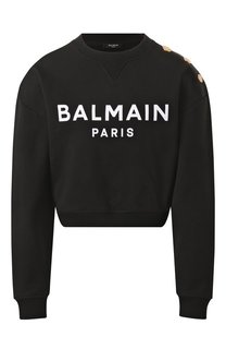 Хлопковый свитшот Balmain