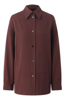Шерстяная рубашка Jil Sander