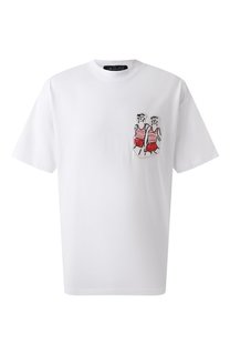 Хлопковая футболка MSGM