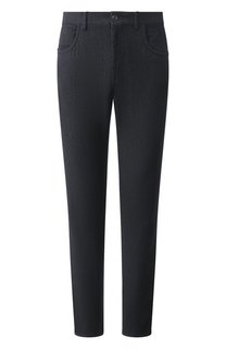 Брюки из хлопка и шерсти Canali