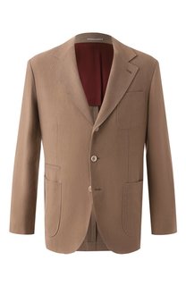 Льняной пиджак Brunello Cucinelli
