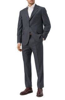 Шерстяной костюм Brunello Cucinelli