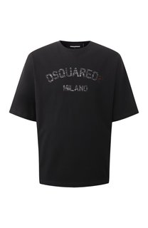 Хлопковая футболка Dsquared2