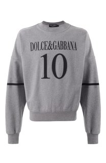 Хлопковый свитшот Dolce & Gabbana