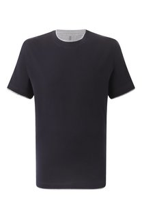 Хлопковая футболка Brunello Cucinelli
