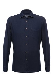 Джинсовая рубашка Kiton