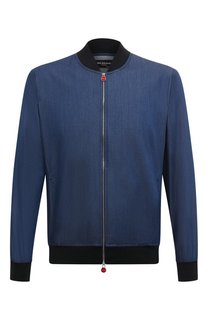 Хлопковый бомбер Kiton