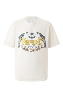 Хлопковая футболка Rhude