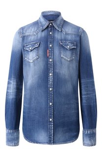Джинсовая рубашка Dsquared2