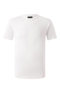 Хлопковая футболка Emporio Armani