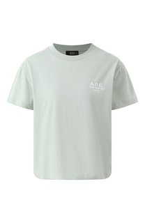 Хлопковая футболка A.P.C.
