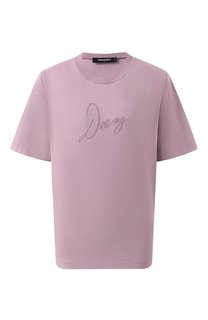 Хлопковая футболка Dsquared2