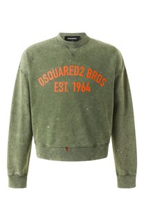 Хлопковый свитшот Dsquared2