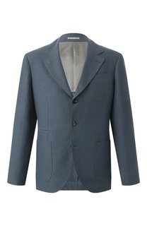 Льняной пиджак Brunello Cucinelli