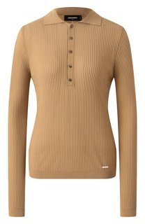 Поло из вискозы Dsquared2