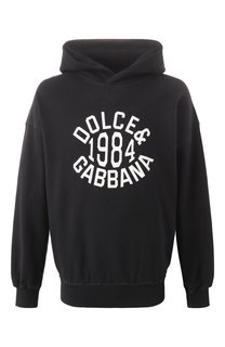 Хлопковое худи Dolce & Gabbana
