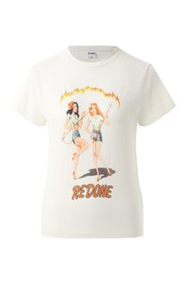 Хлопковая футболка Re/Done
