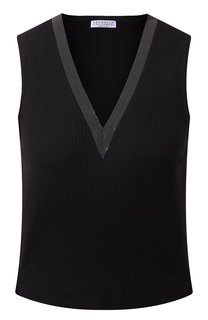 Хлопковый топ Brunello Cucinelli