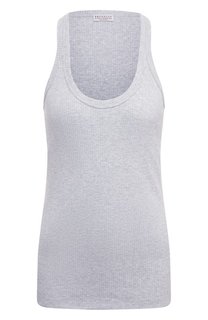 Хлопковая майка Brunello Cucinelli