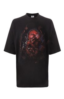 Хлопковая футболка VETEMENTS
