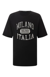 Хлопковая футболка Dolce & Gabbana
