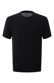 Хлопковая футболка Brunello Cucinelli