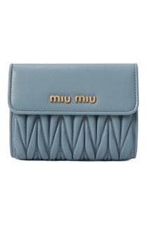 Кожаное портмоне Miu Miu